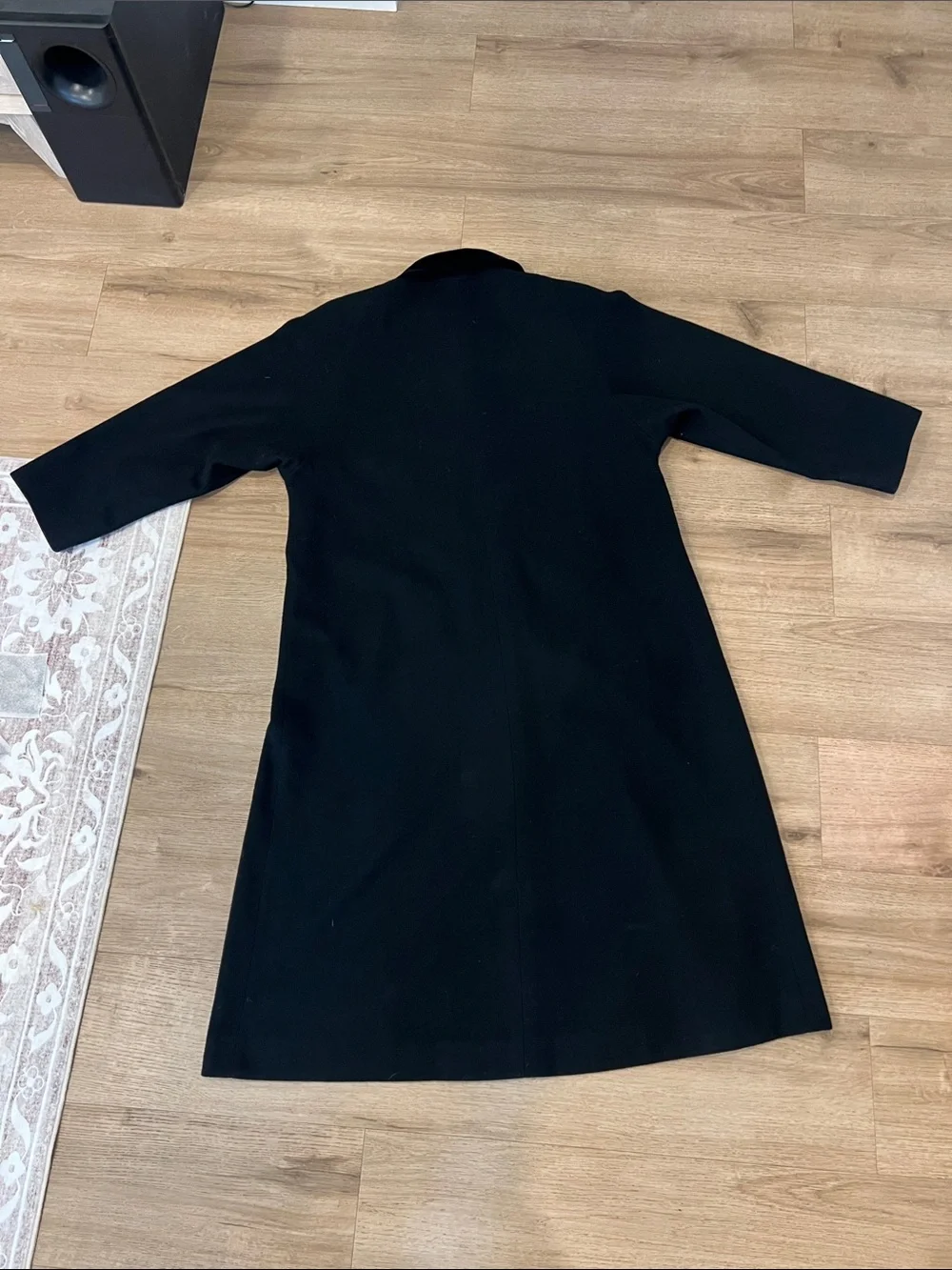 Vintage Jones New York 100% Wool Button-Front Coat Womens 12